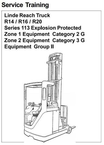 Linde r14 operator