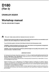 Case Crawler Dozer Service Repair Workshop Maintenance, Operator, Parts ...