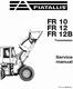 Fiat-Allis FR12B Wheel Loader Service Manual