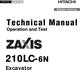 Hitachi Zaxis 210-6N and Zaxis 210LC-6N Excavator Diagnostic, Operation and Test Manual (TM13352X19)